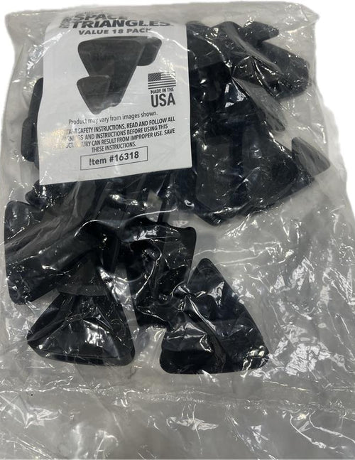 SP RUBY SPACE BLACK TRIANGLES 18CT. BAG NI