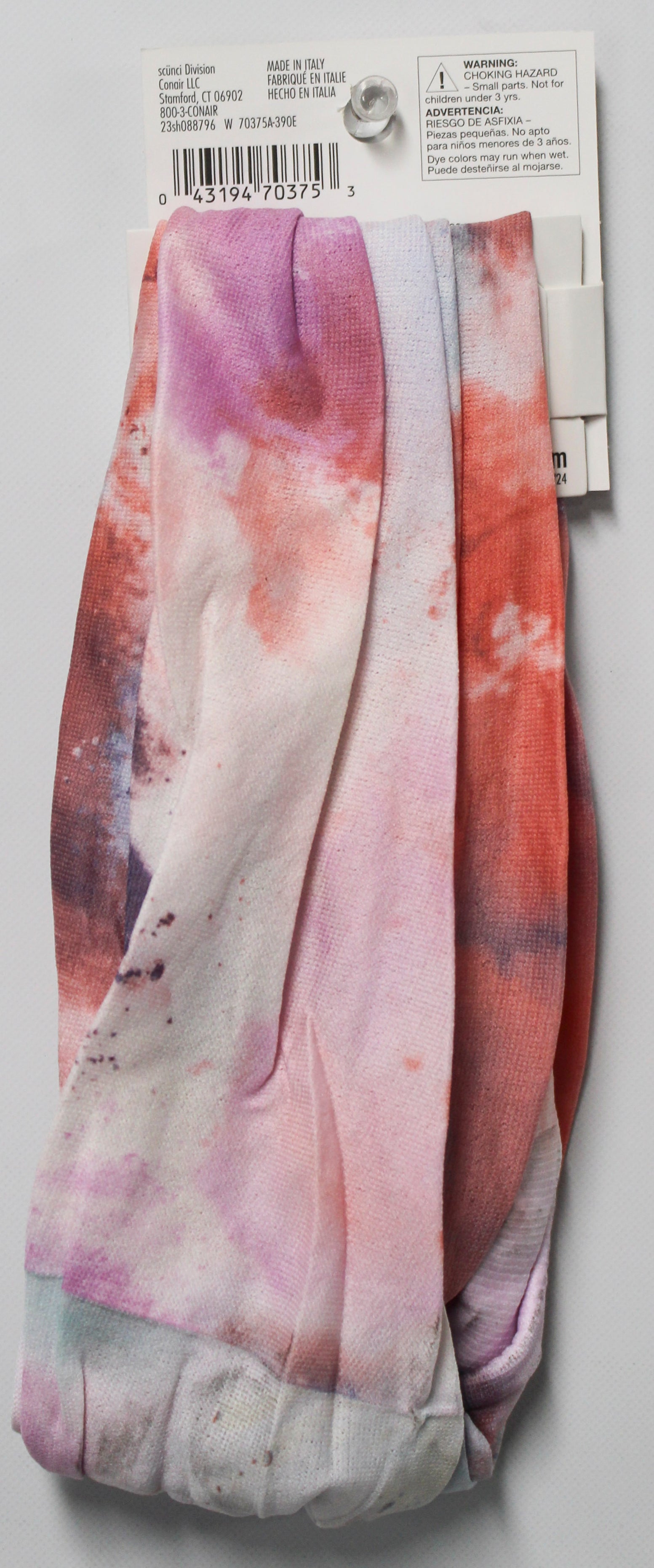 SCUNCI WIDE PRINTED HEADWRAP NI