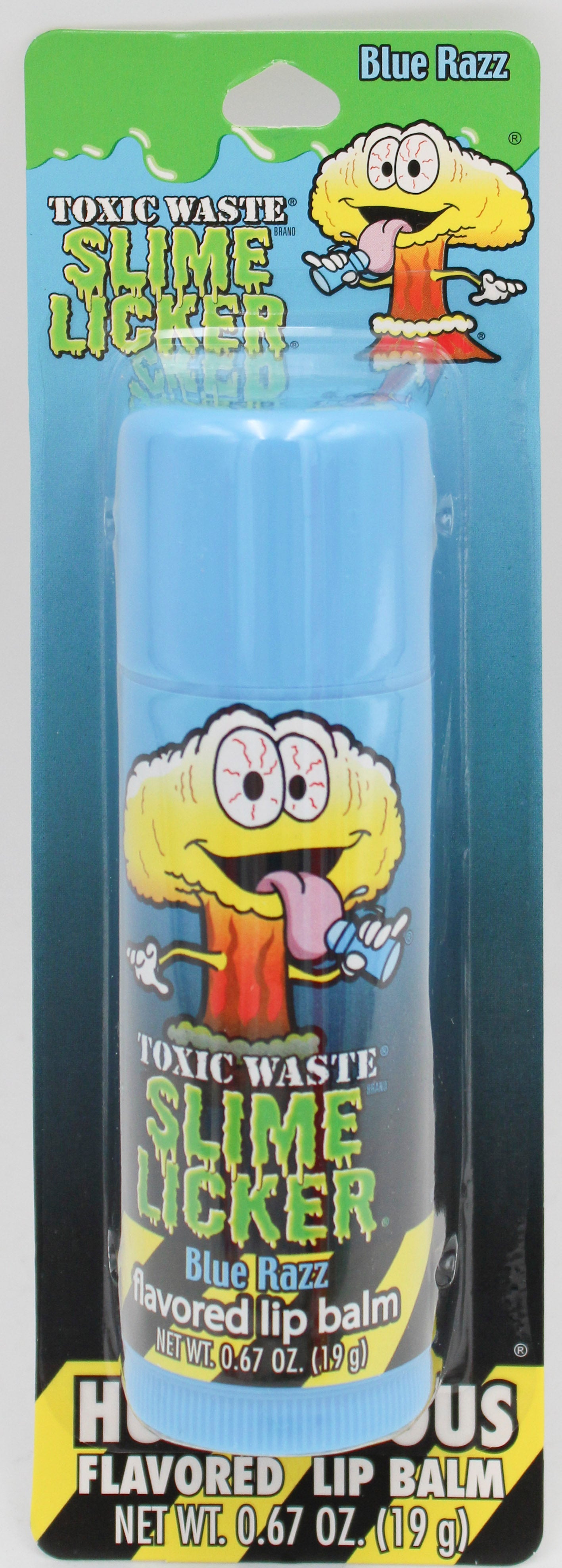 TOXIC WASTE BLUE RAZZ HUMONGOUS LIP BALM 0.67oz NI