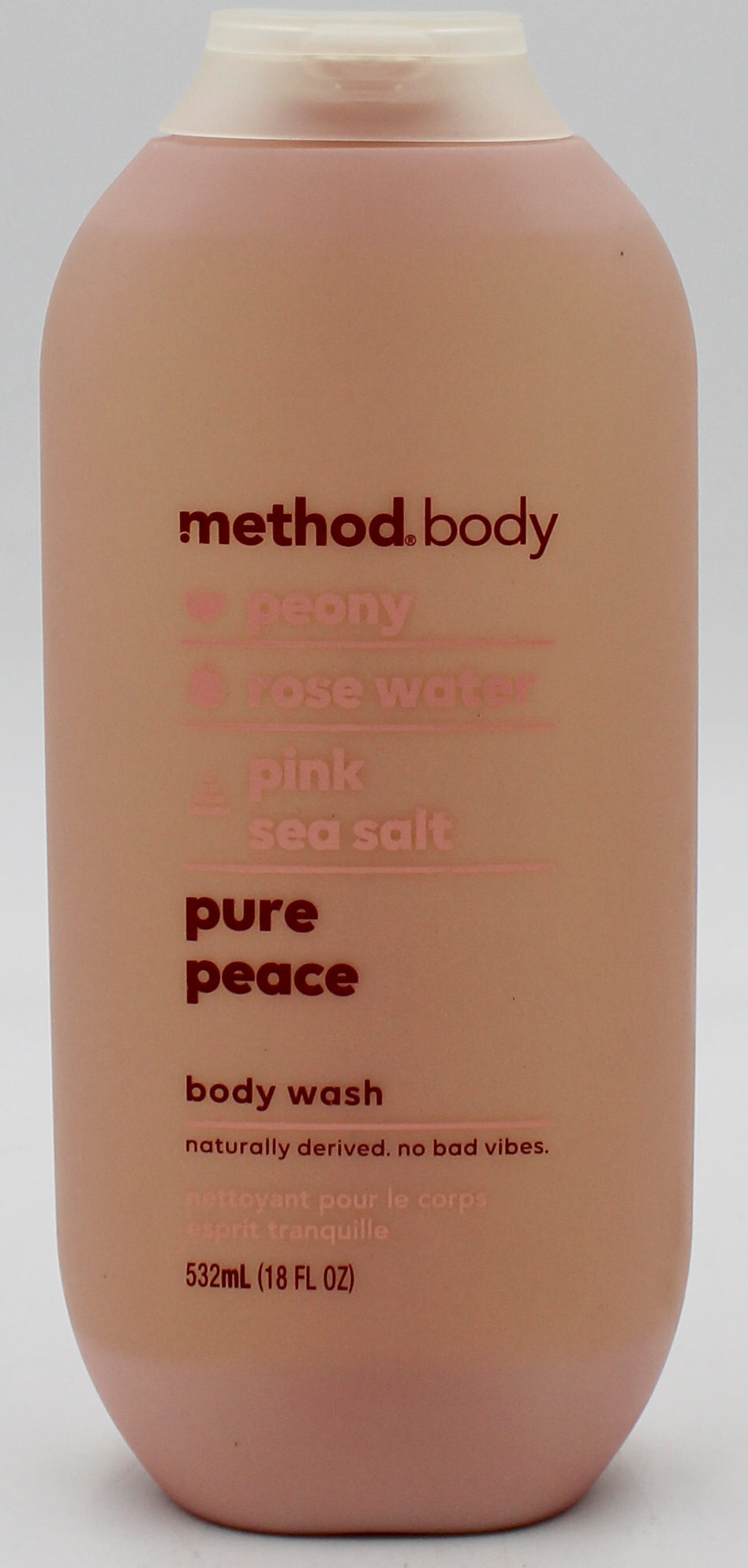 METHOD BODY WASH PURE PEACE 18oz NA