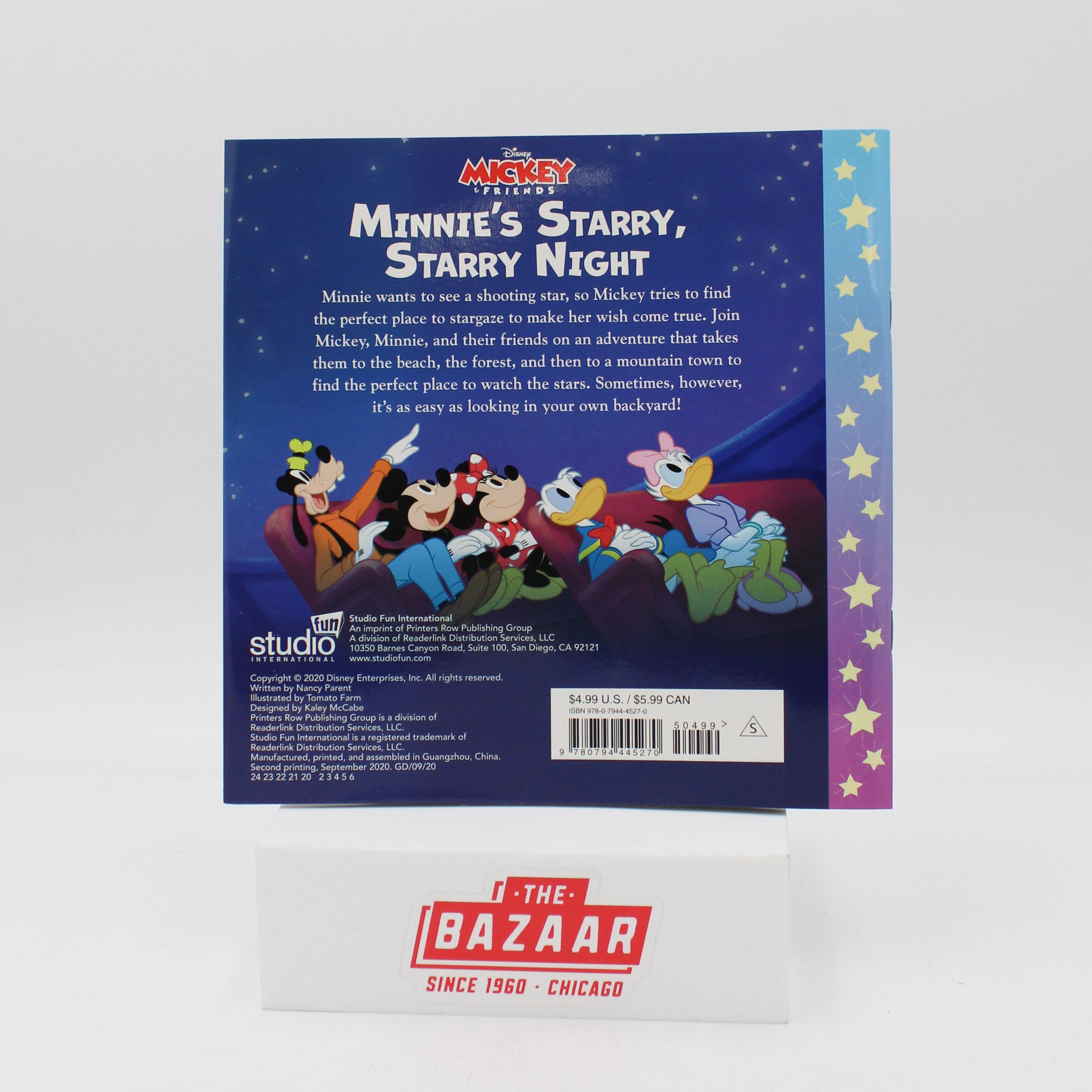 DISNEY: MINNIE'S STARRY, STARRY NIGHT PAPERBACK 24PG PP $4.99