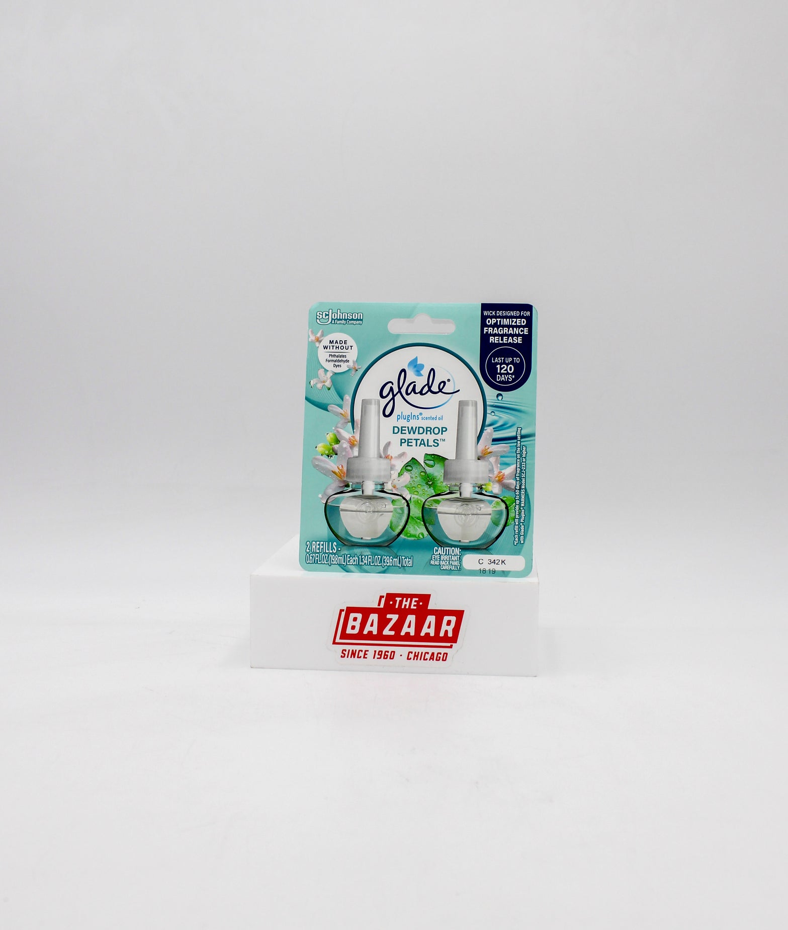 SP GLADE PLUGINS SCENTED OIL 2REFILL 1.34oz DEWDROP PETALS