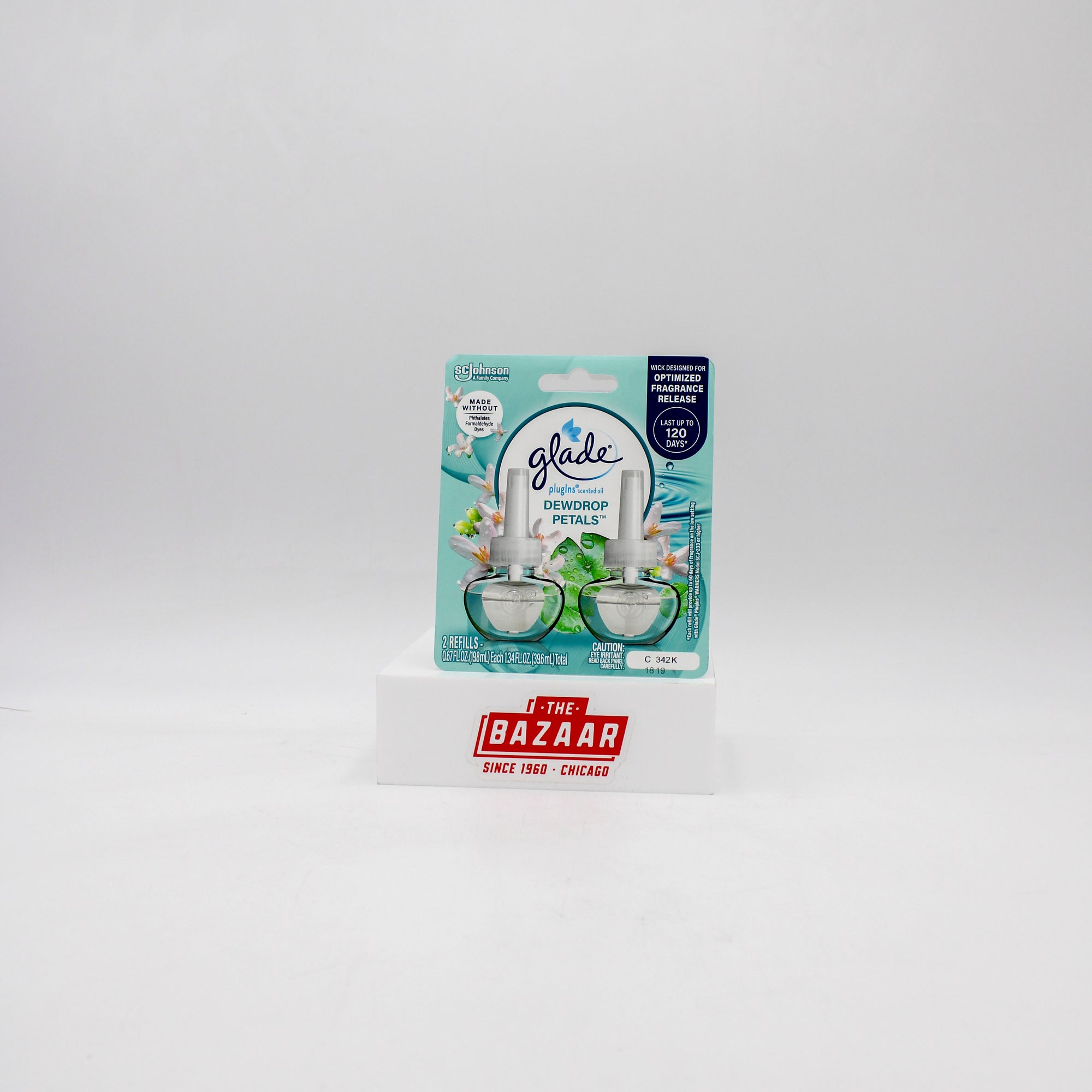 SP GLADE PLUGINS SCENTED OIL 2REFILL 1.34oz DEWDROP PETALS