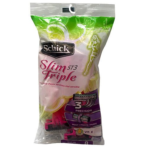 SP SCHICK SLIM LADY RAZOR 8CT-VIT.E/NI