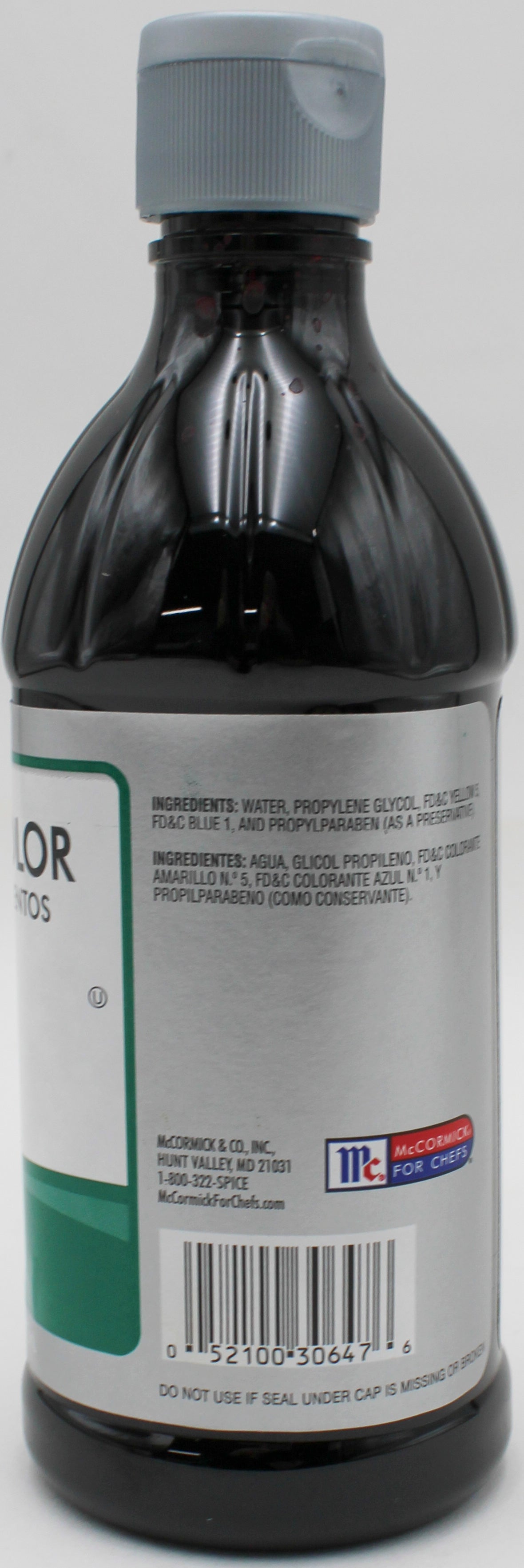 MCCORMICK CULINARY GREEN FOOD COLORING 16 Oz BB 1/29/2029