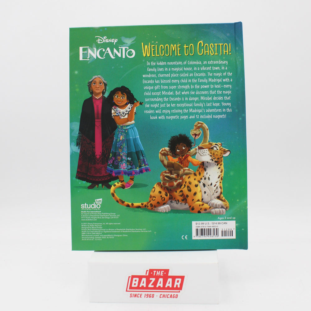 DISNEY ENCANTO: WELCOME TO CASITA! MAGNETIC HARDCOVER 10PG. PP $12.99