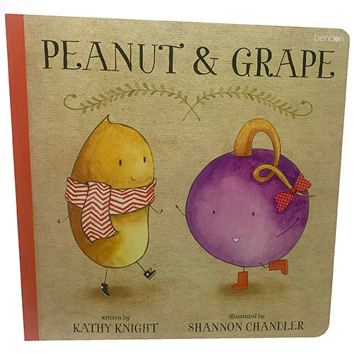 BNDN BOARD BOOK($7.99)PEANUT/GRAPE
