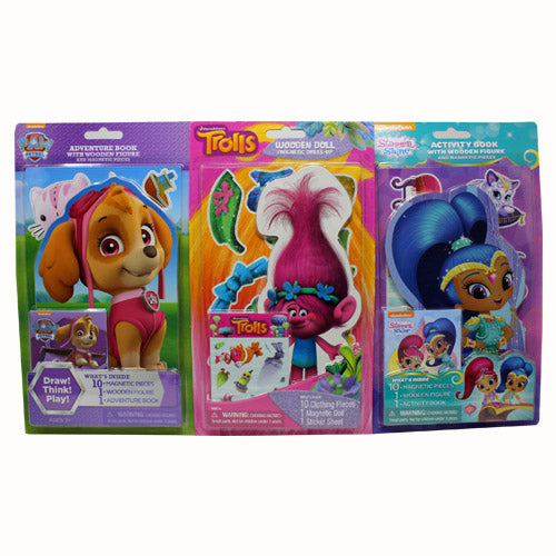 ACTVTY BOOK-LICNSED 3TITLES ASST