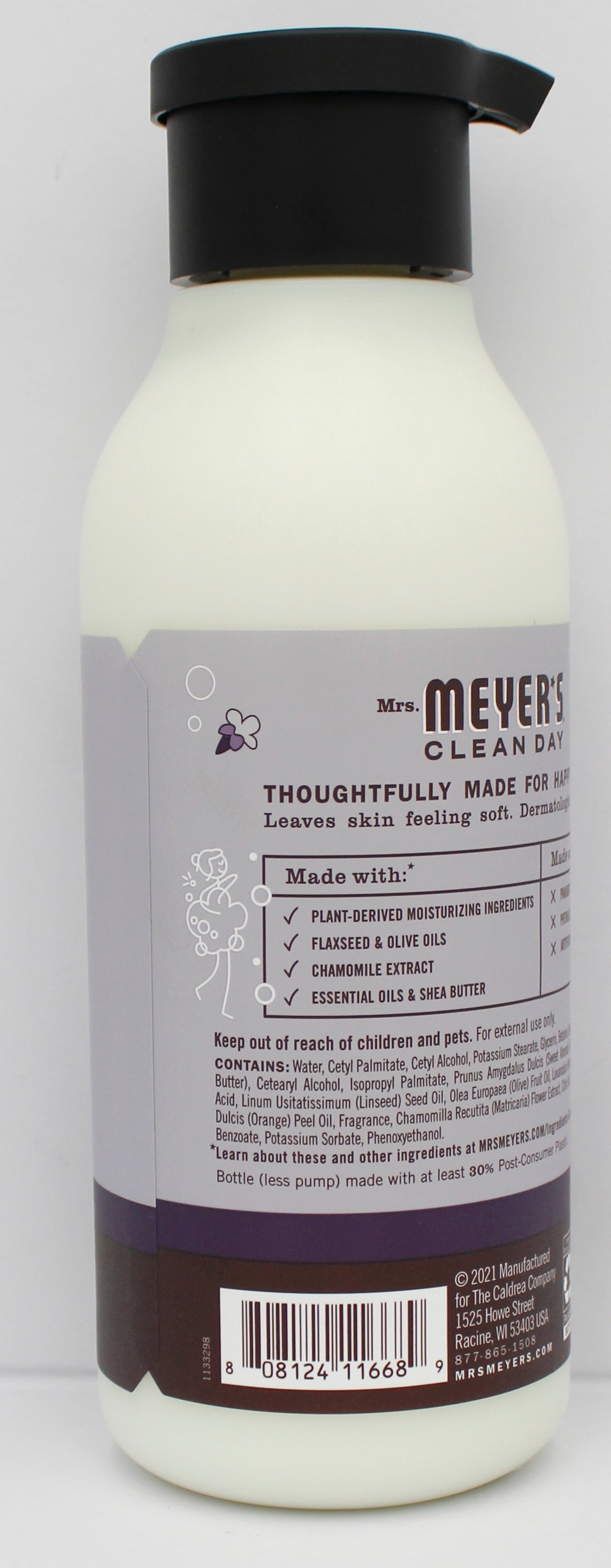 MRS MEYERS BODY LOTION LAVENDER 16oz US