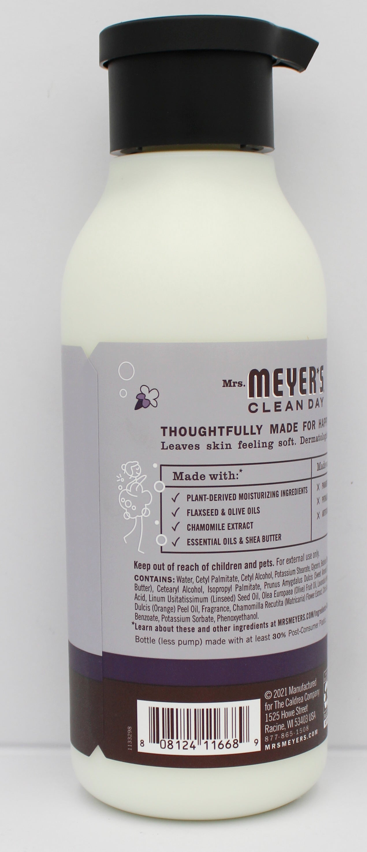 MRS MEYERS BODY LOTION LAVENDER 16oz US
