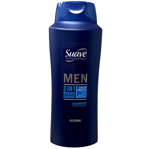 SUAVE MEN 2in1 SHMP/COND 28oz-OCEAN