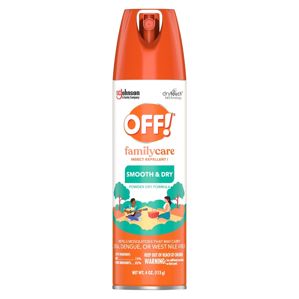 SP OFF!  FAMILYCARE REPELENT SMOOTH/DRY 4oz AEROSOL