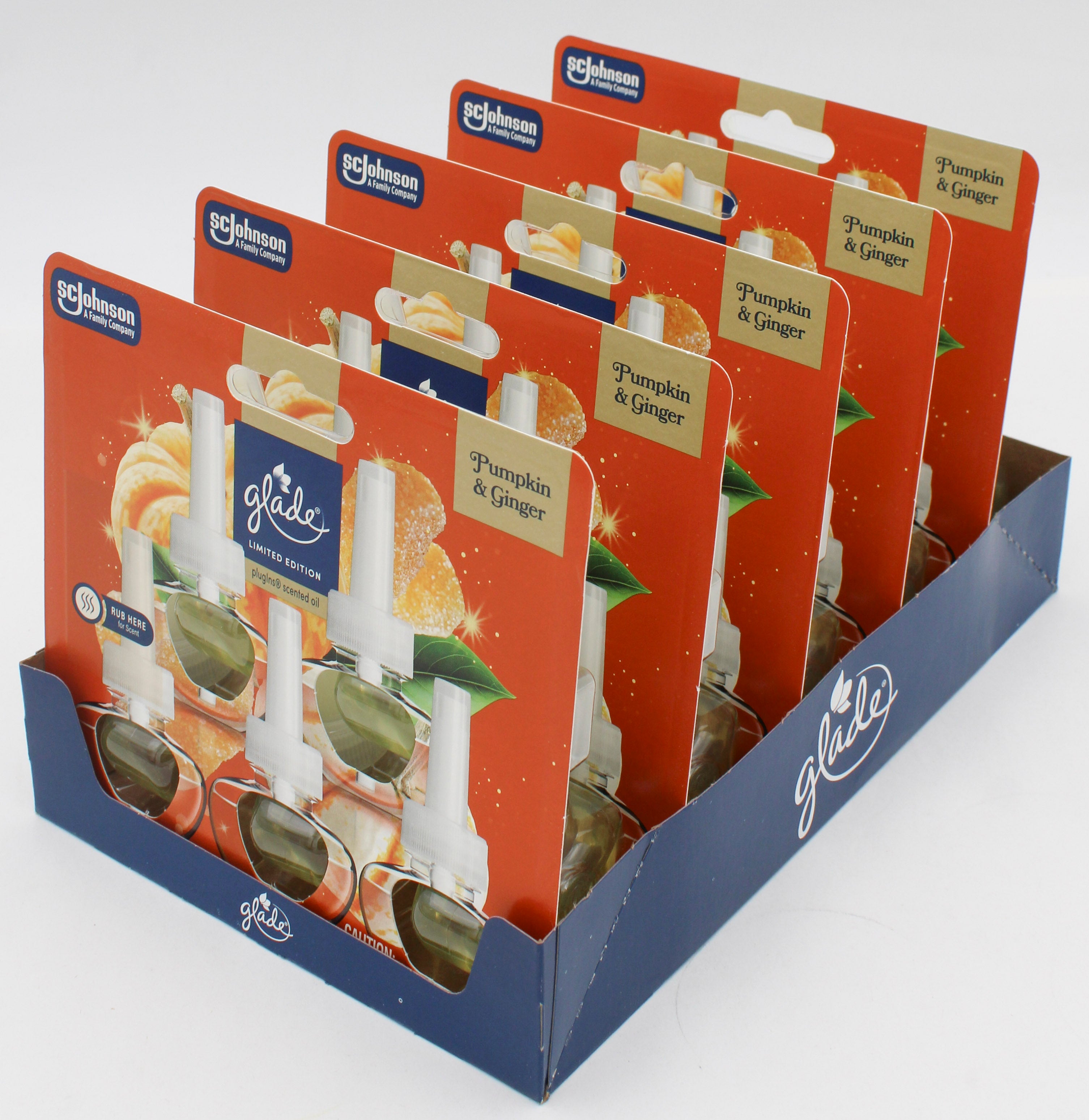 GLADE PLUGINS SCENTED OIL PUMPKIN & GINGER 5ct 0.67floz US