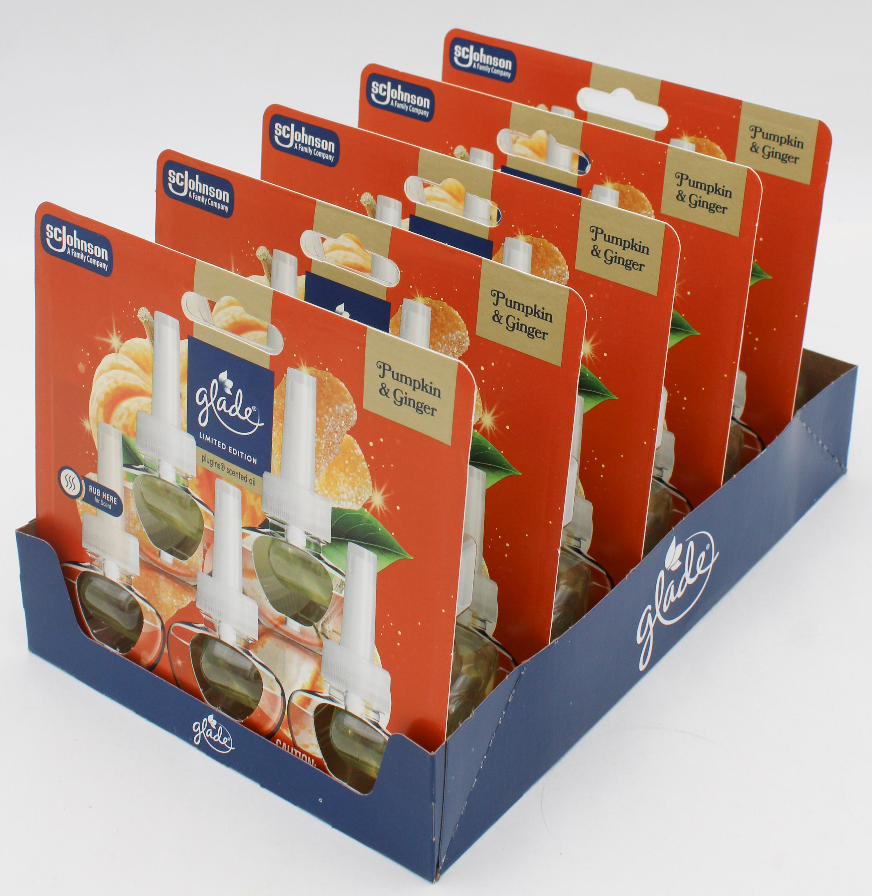 GLADE PLUGINS SCENTED OIL PUMPKIN & GINGER 5ct 0.67floz US