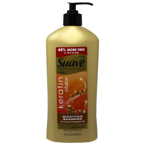 SUAVE SHAMPOO 18oz-KERATIN INFUSION