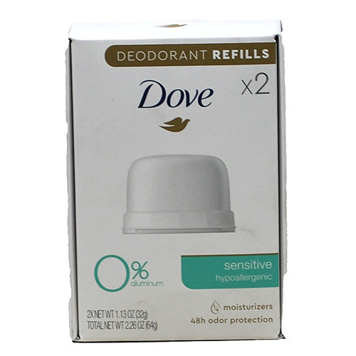 DOVE DS SENSITIVE REFILL 1.13oz/2CT EXP 10/29/23