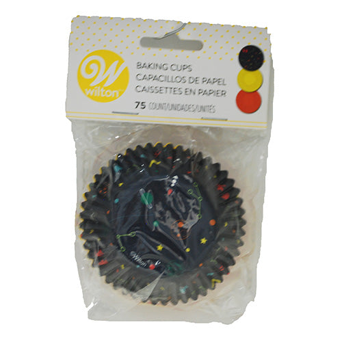 WILTON BAKING CUPS /75CT- SPACE STANDARD