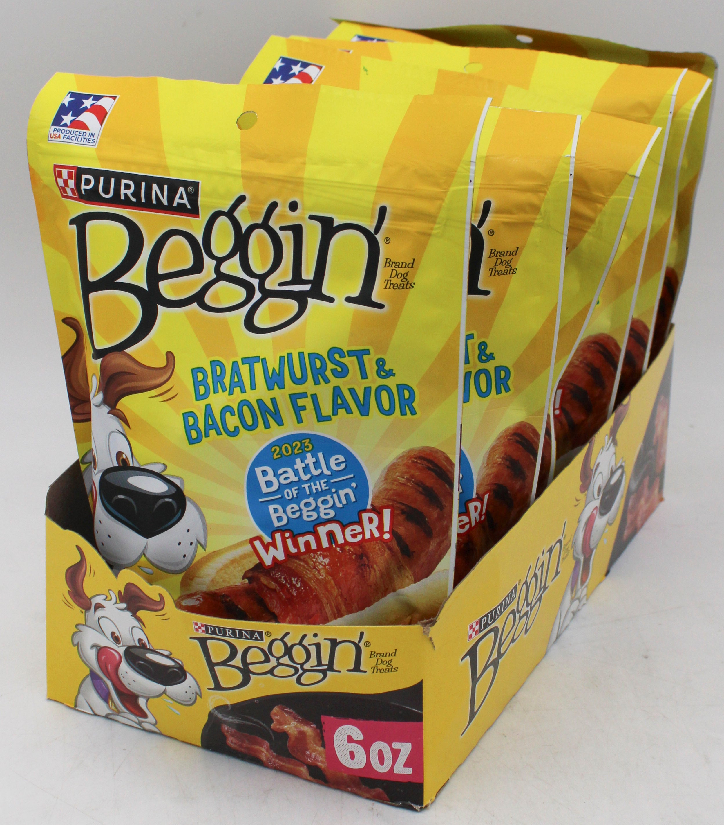 BEGGIN' BRATWURST & BACON 6oz. EXP 5/31/26 NI