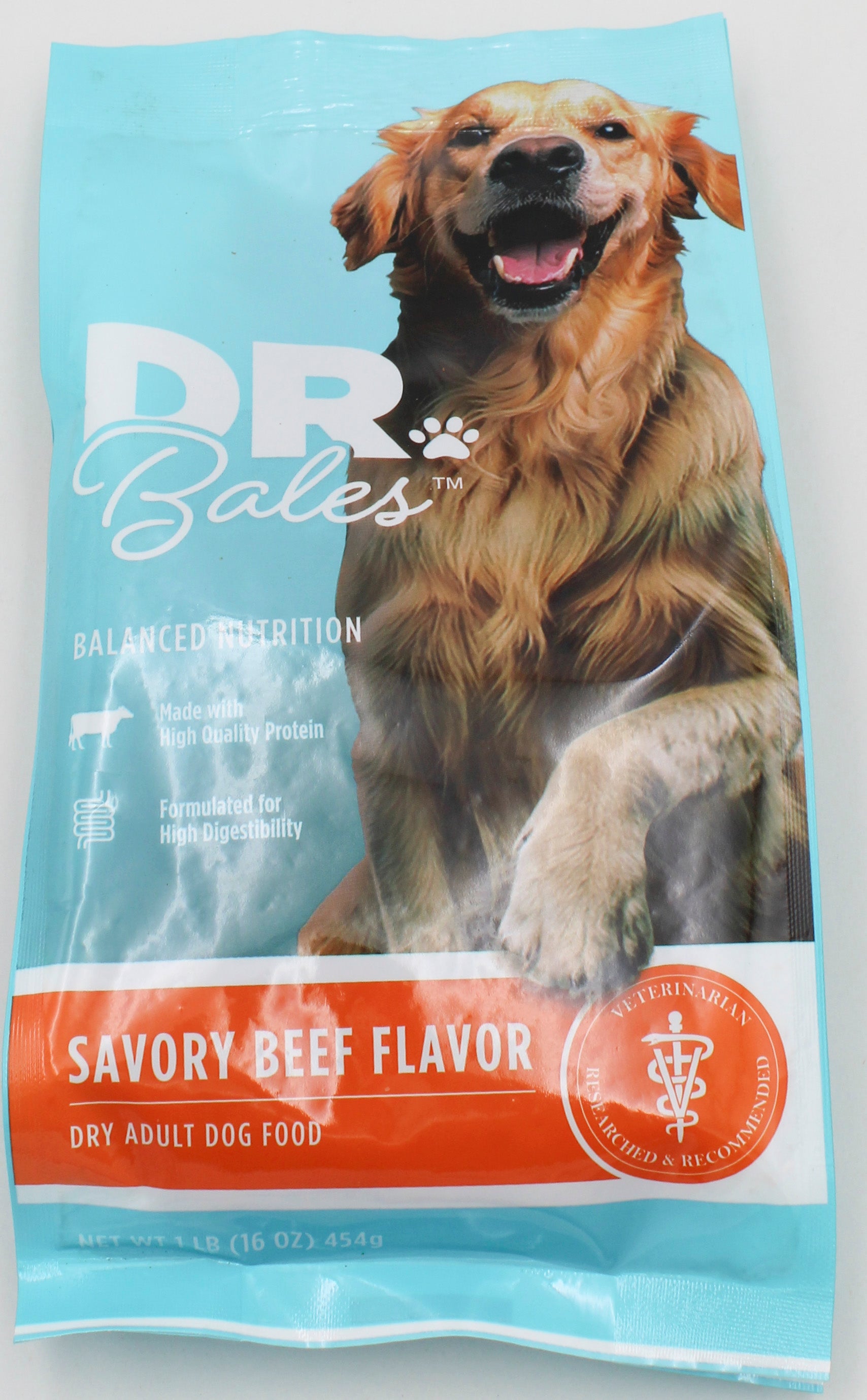 DR.BALES DRY DOG FOOD BEEF FLAVOR 16oz EXP 2/15/2027