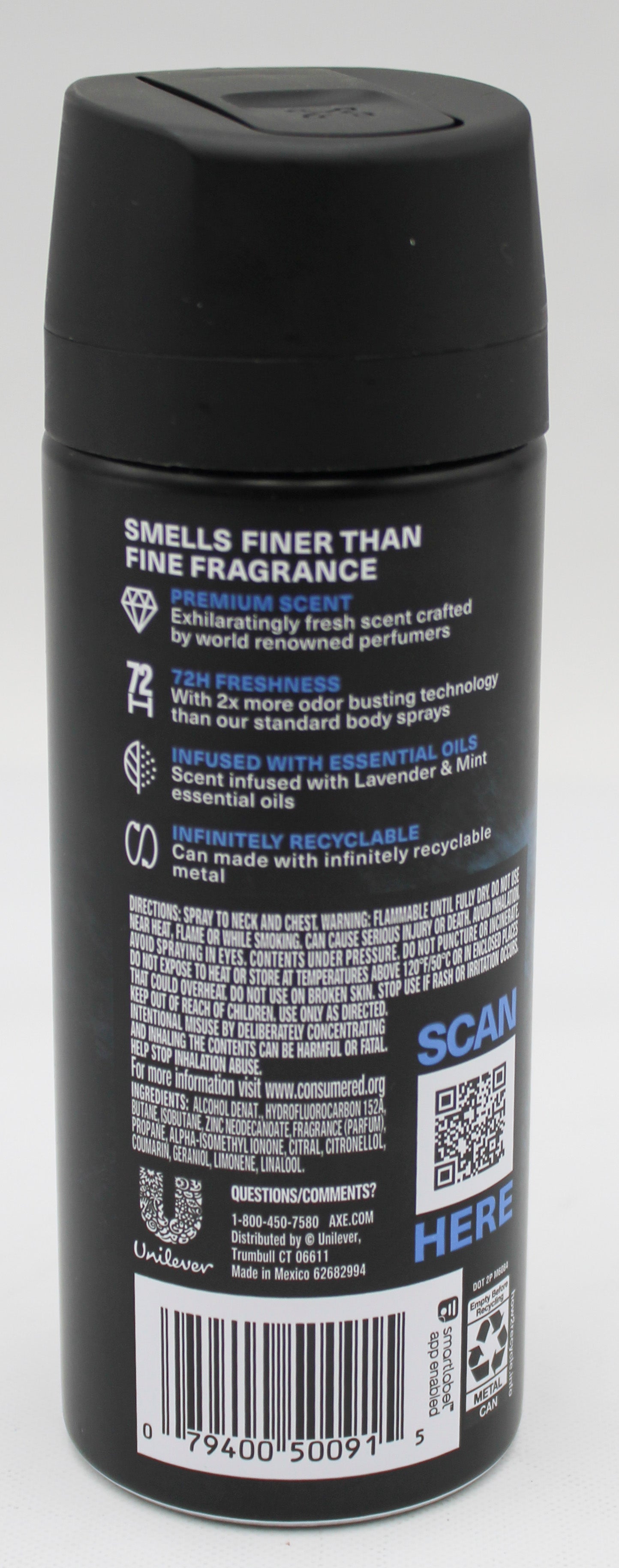 AXE 4oz BODYSPRAY LAVENDER