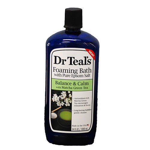 SP DR. TEAL'S FOAMING BATH EPSOM SALT BALANCE & CALM 34oz