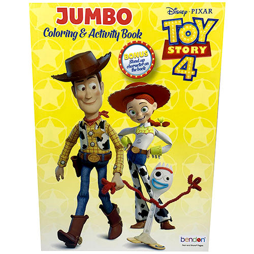 JUMBO COLR/ACTVTY BK($1.99)TOYSTRY4