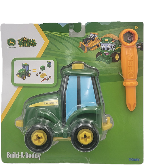 TOMY JOHN DEER BUILD A BUDDY JOHNNY TRACTOR NI