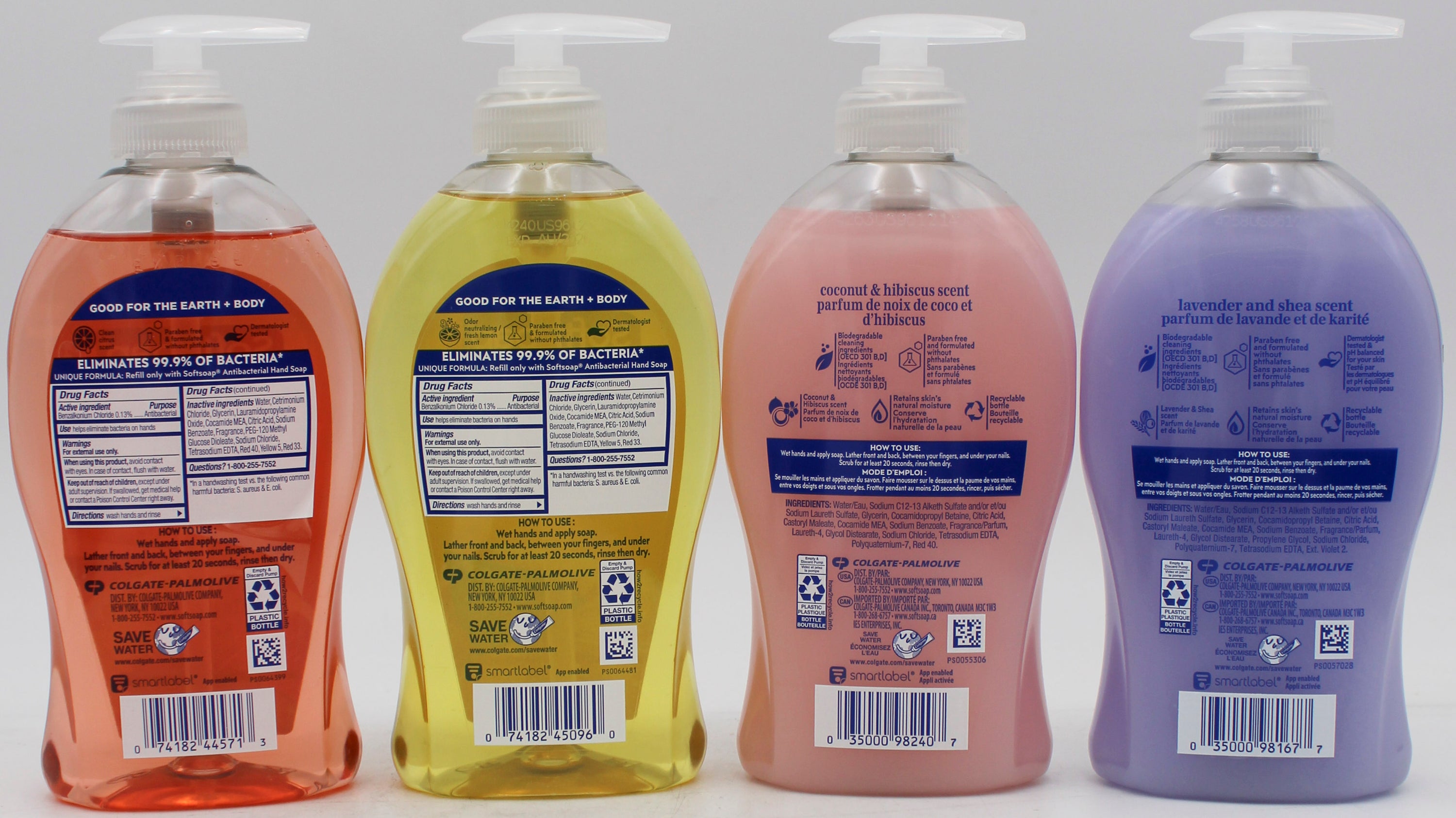 SOFTSOAP LIQUID HAND SOAP MIXED FLOORSTAND 11.25oz NI