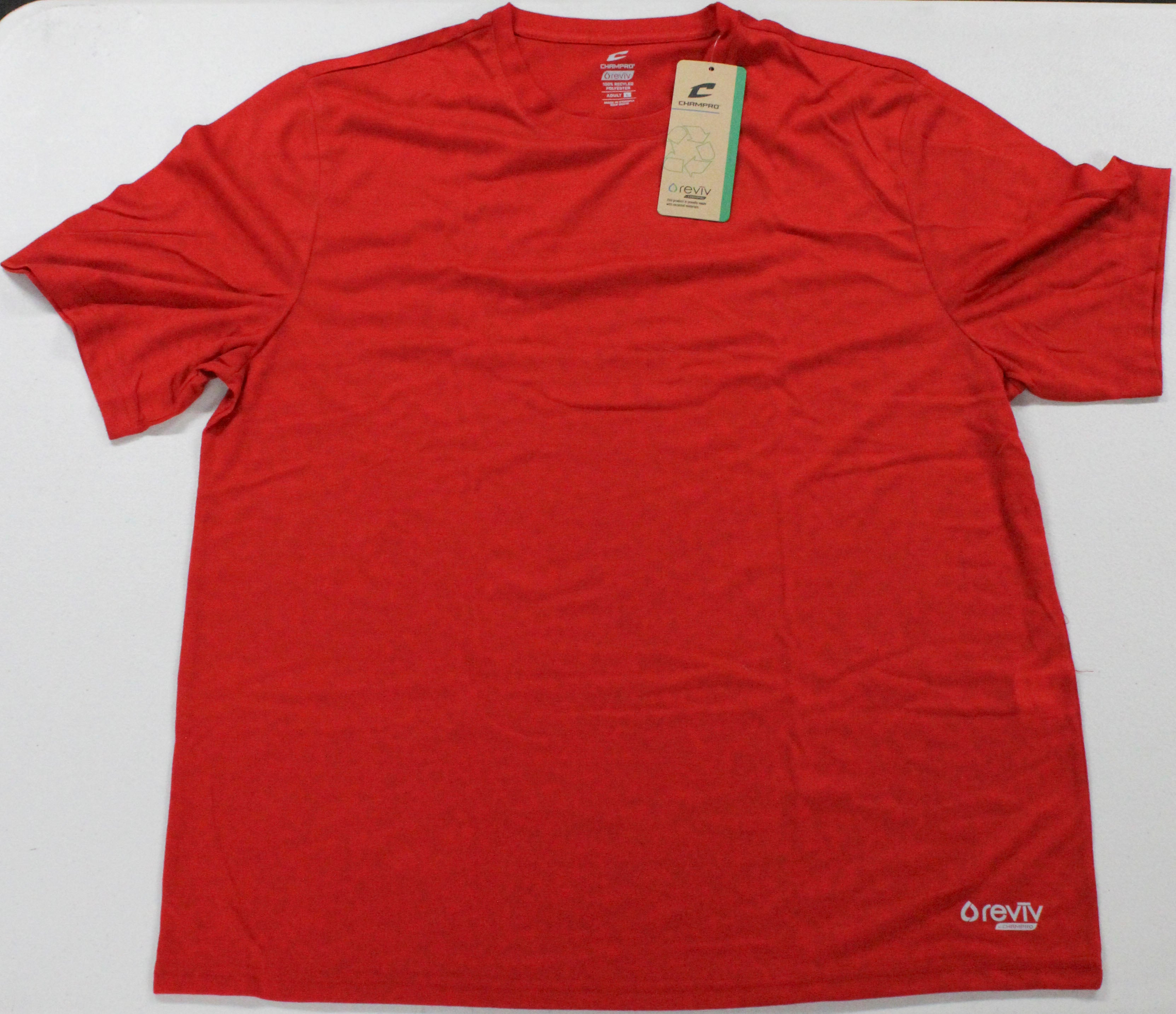 T-SHIRT - ADULT - SCARLET- L