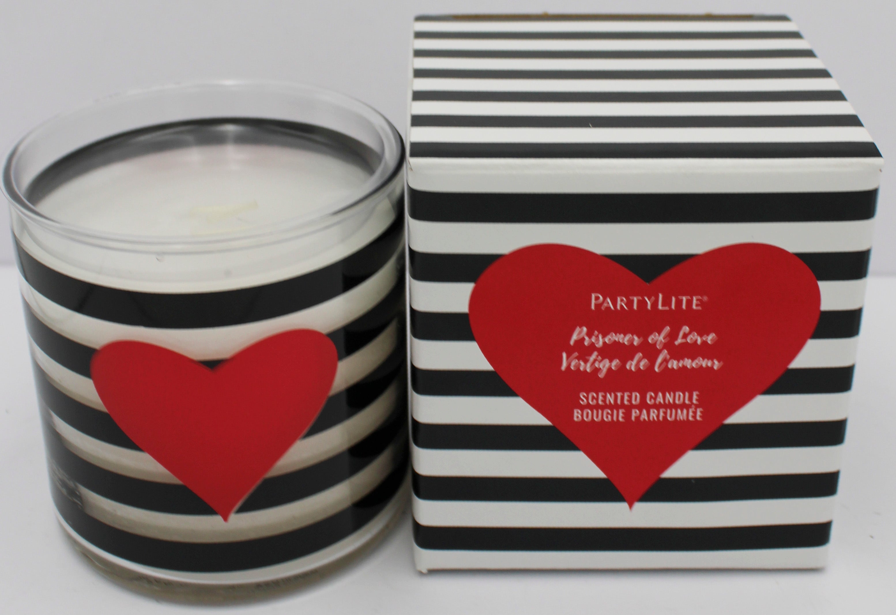PARTYLITE GLO PRISONER OF LOVE SCENTED JAR CANDLE 15.5oz
