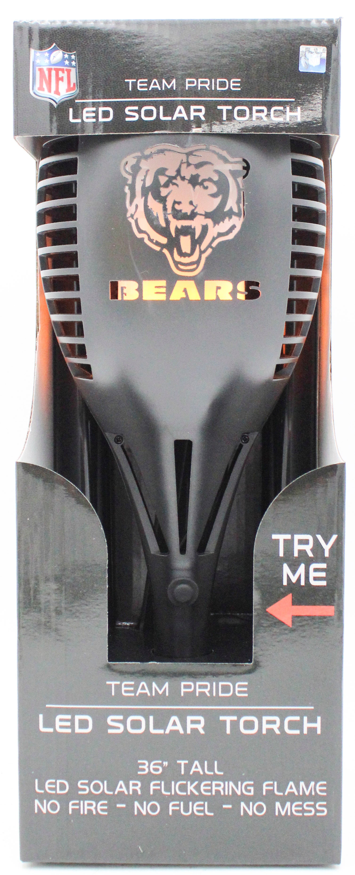 CHICAGO BEARS LED SOLAR TORCH  36"