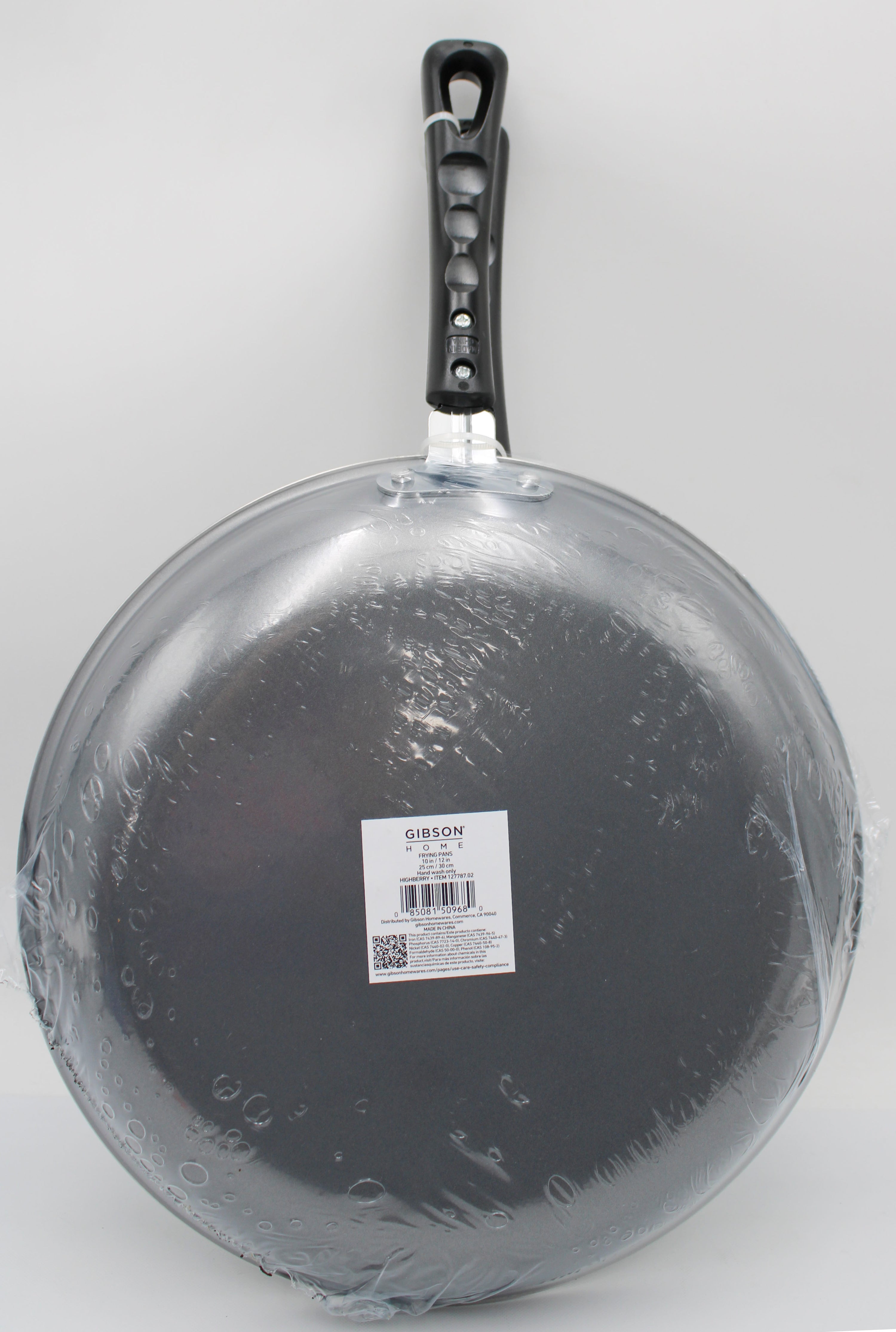 2PC GIBSON HOME SS FRYING PAN SET - 10in & 12in NI