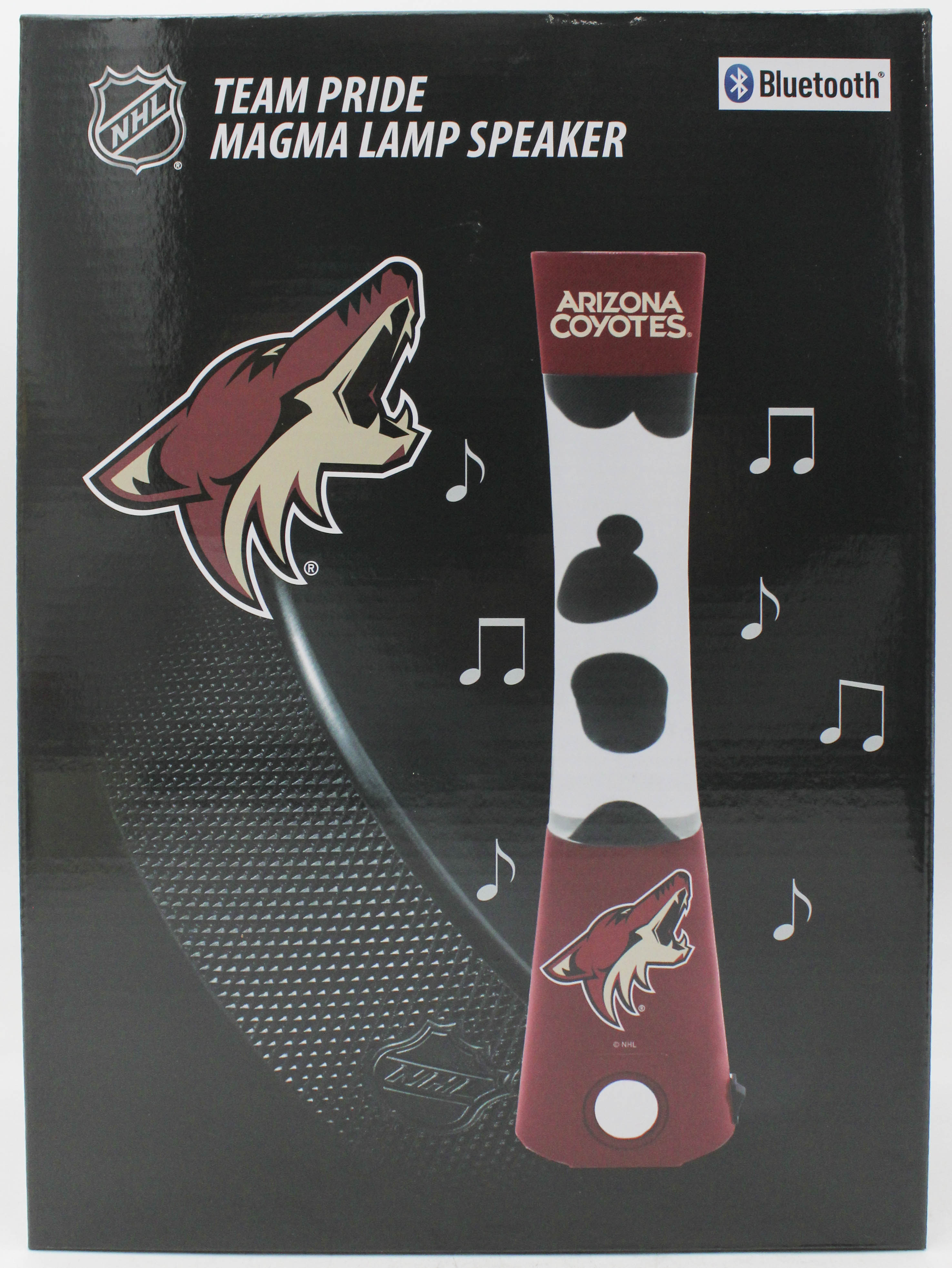 NHL ARIZONA COYOTES LAVA LAMP SPEAKER 16.5"