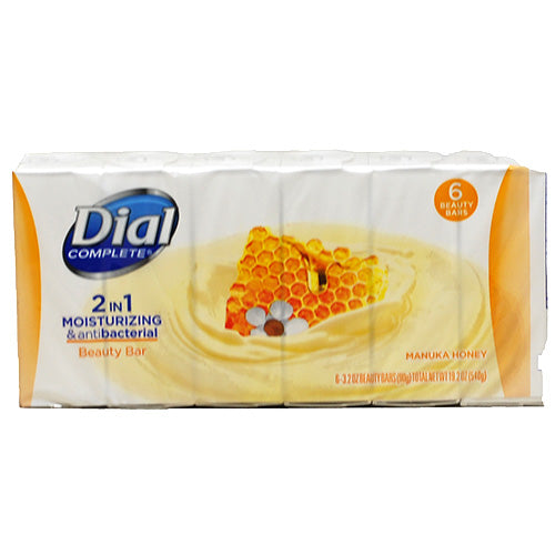 DIAL BARSOAP 3.2oz/6PK-MANUKA HONEY