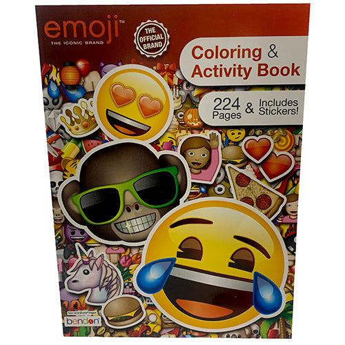 COLOR/ACTVTY BOOK 224PG($5.99)EMOJI