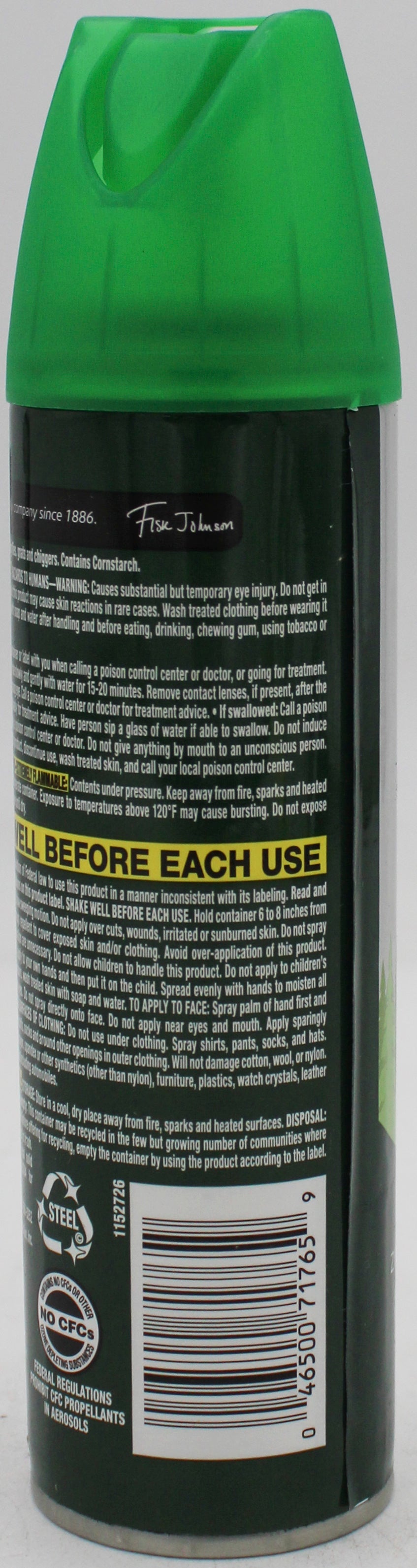 SP OFF DEEP WOODS INSECT REPELLENT AEROSOL 4OZ