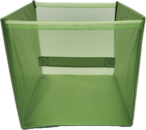 HOME CREATIONS STORAGE CUBE 12x12x12x LIME