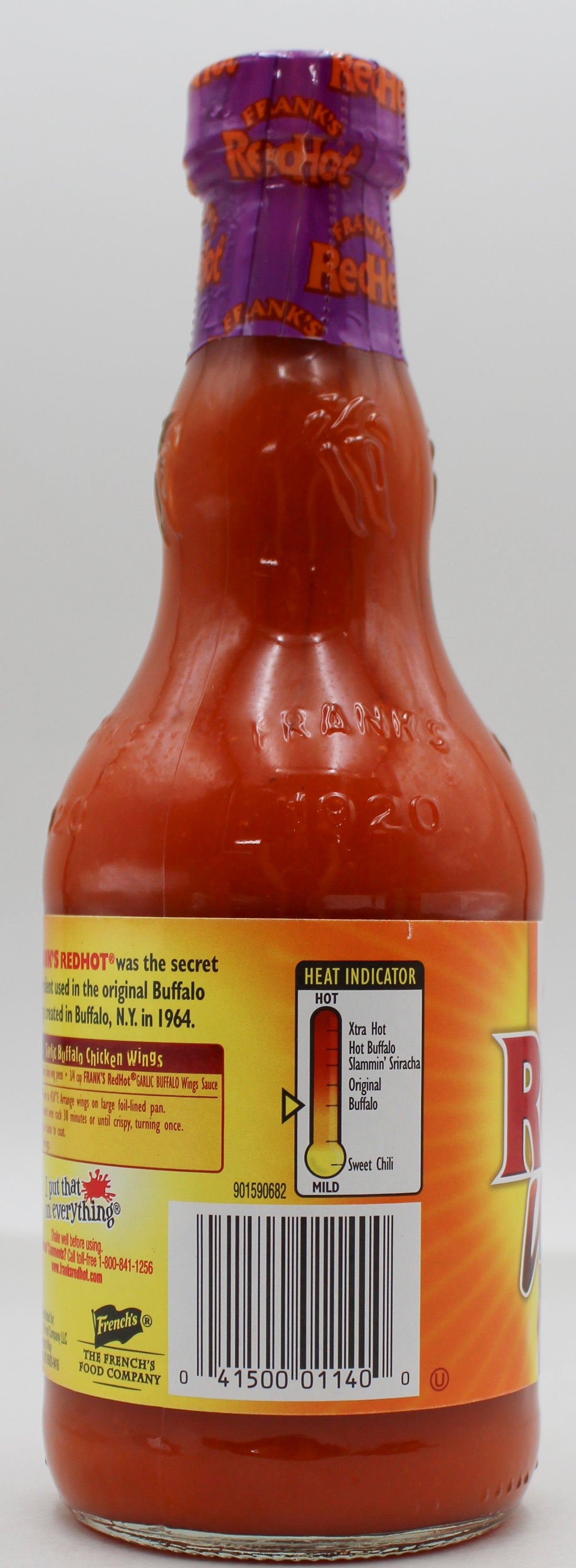 Franks Red Hot Garlic Buffalo Wing Sauce 12oz – Wholesale