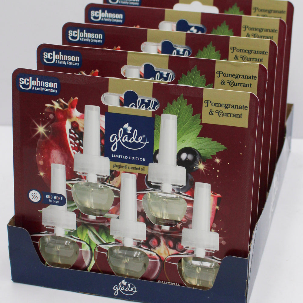 GLADE PLUGINS SCENTED OIL POMEGRANATE & CURRANT 5ct 0.67floz US