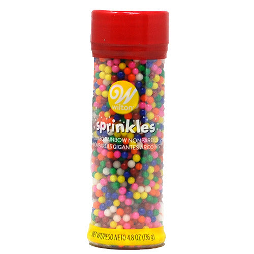 WILTON SPRINKLES 4.8oz-JUMBO/RAINBOW