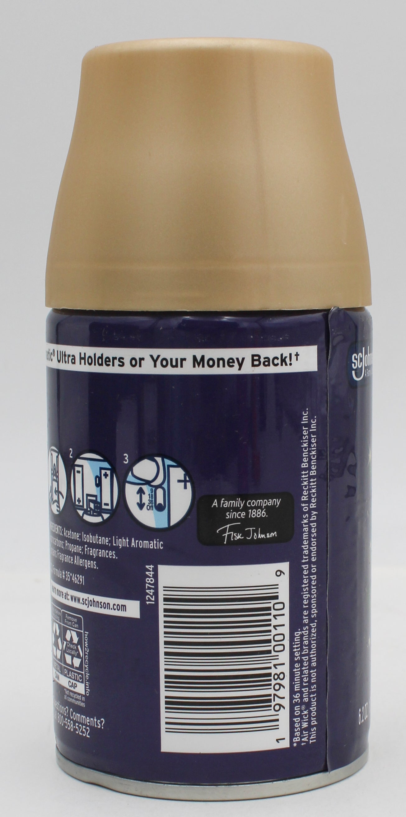 GLADE AUTOMATIC SPRAY REFILL EMBERS & SANDALWOOD 6.2oz US