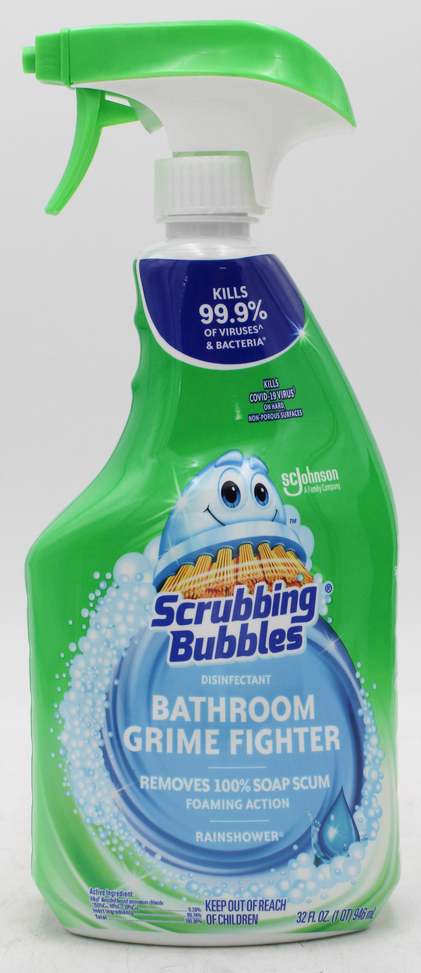 SP SCRUBBING BUBBLES BATHROOM CLEANER 32oz RAINSHOWER