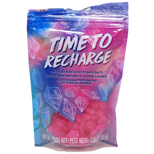 CRYSTL BATH SALTS 7.05oz-ROSE SCENT