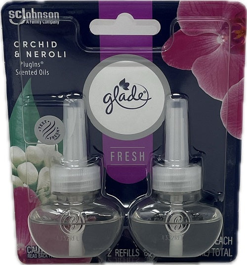 SP GLADE PLUGINS OILS ORCHID & NEROLI 2REFILLS 1.34oz