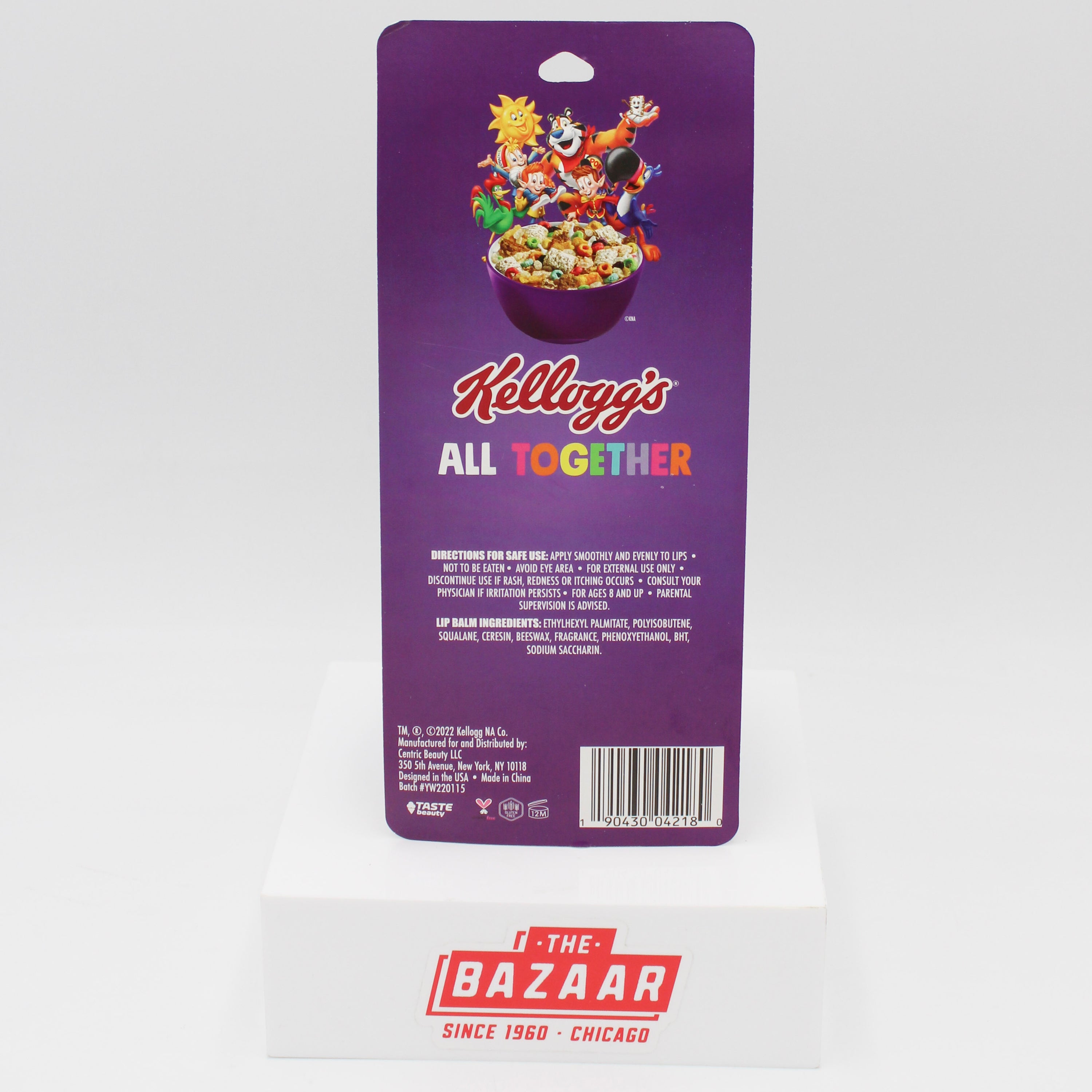 KELLOGGS LIP BALM SET 8ct NI