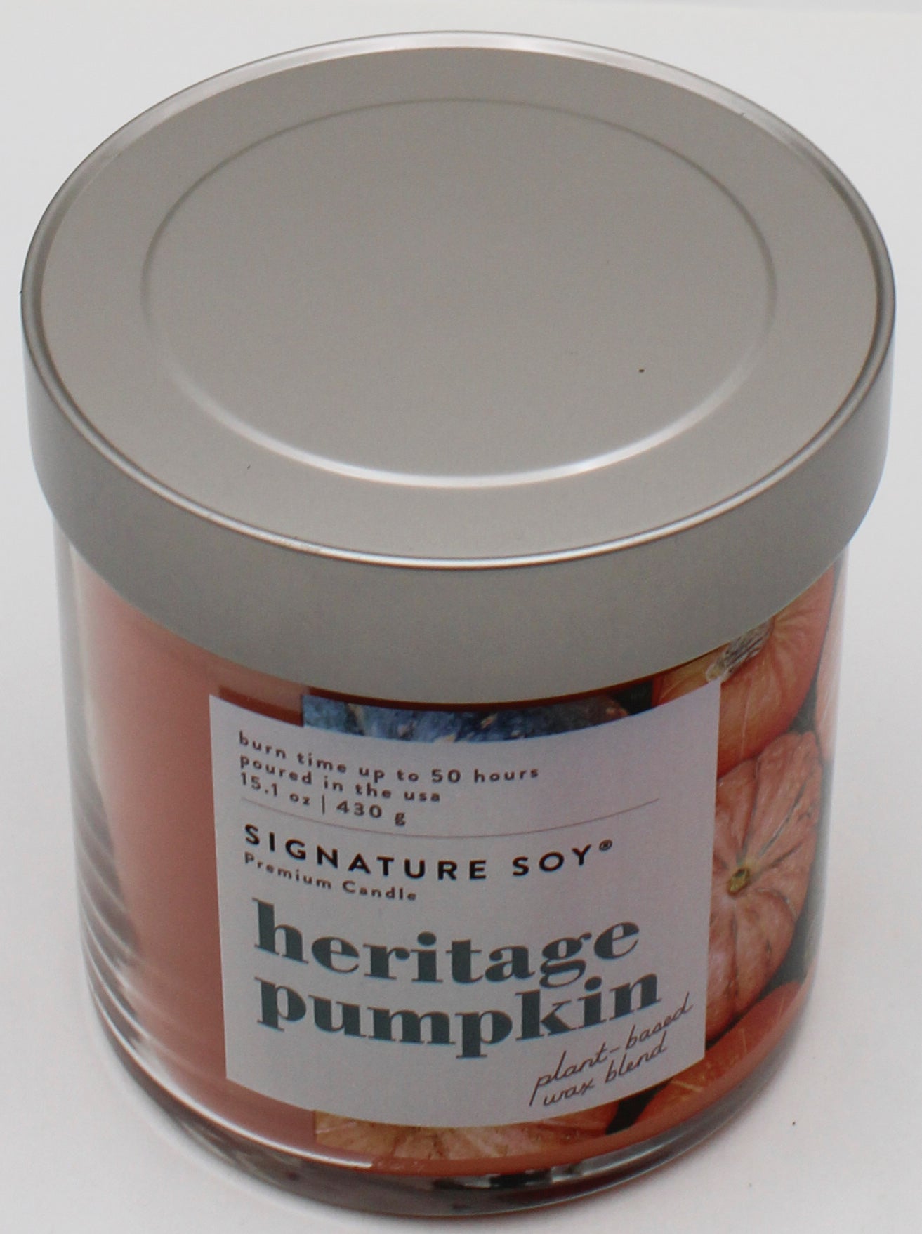 SIGNATURE SOY JAR CANDLE HERITAGE PUMPKIN 15.1oz