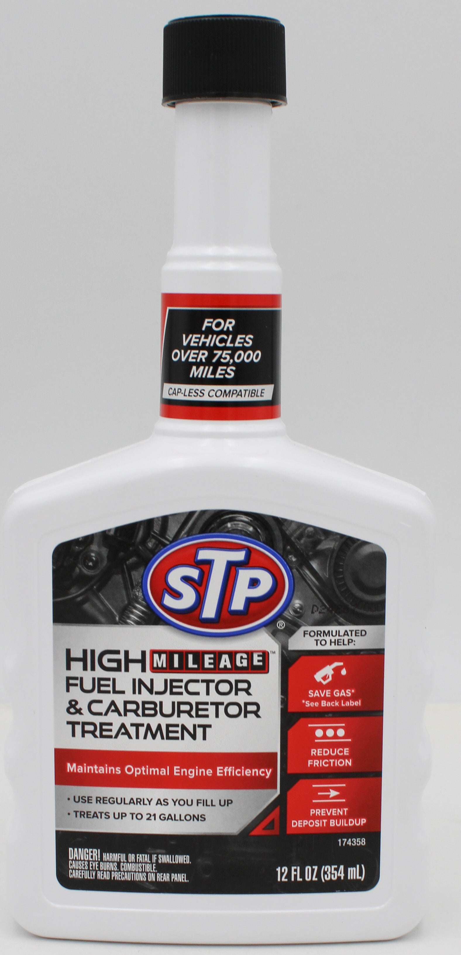 STP FUEL INJECTOR & CARBURETOR CLEANER 12 Oz