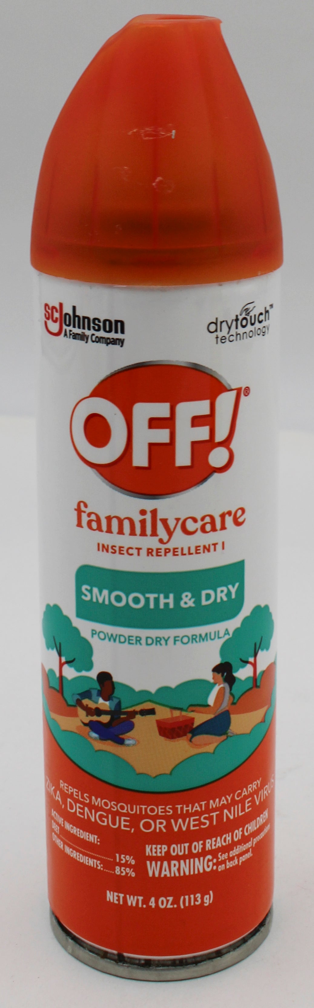 SP OFF! Smooth & Dry Insect Repellent 4oz Aerosol