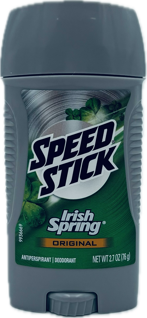 SPEED STICK IRISH SPRING 2.7oz ORIGINAL EXP 3/31/26 NI