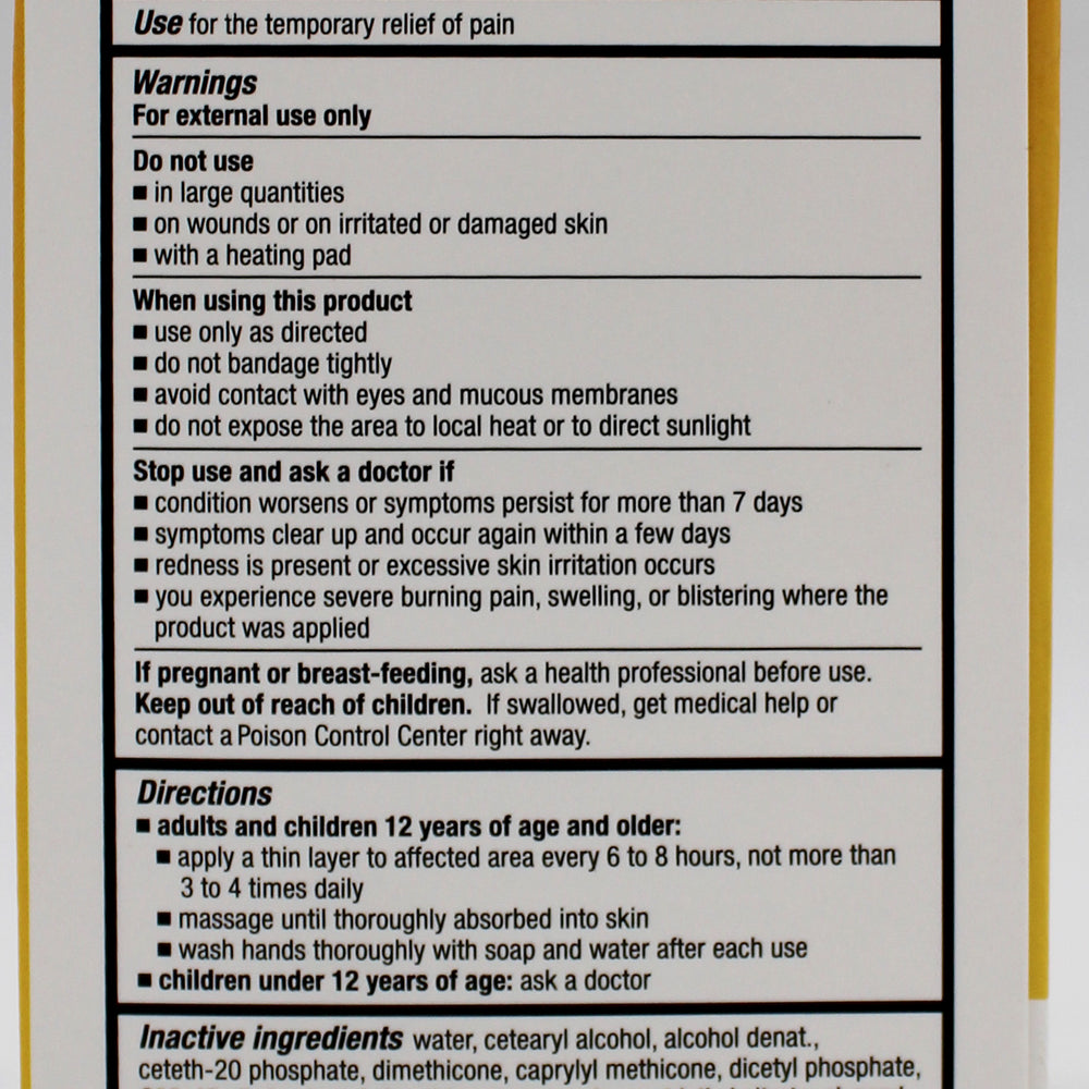 ASPERCREME LIDOCAINE ROSEMARY 1.75OZ EXP 8/31/2026 NI